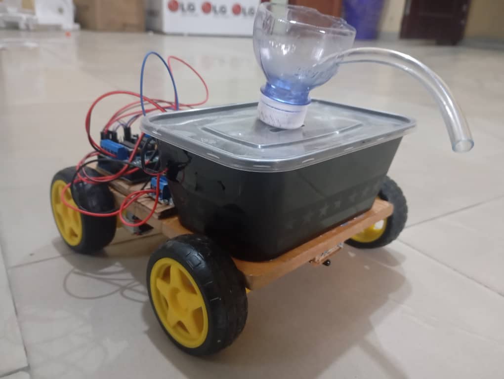 Firefighting Robot View 2